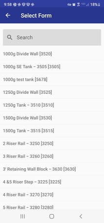 Form List