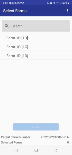 FormID Serial Number List