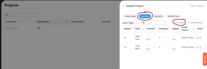 Import Custom Item Types